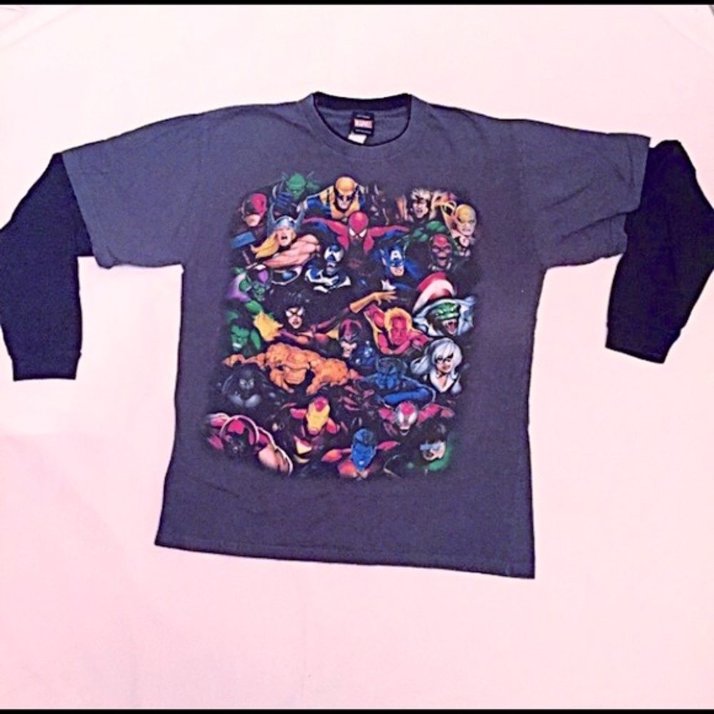 Marvel Super Heroes Long Sleeve Shirt